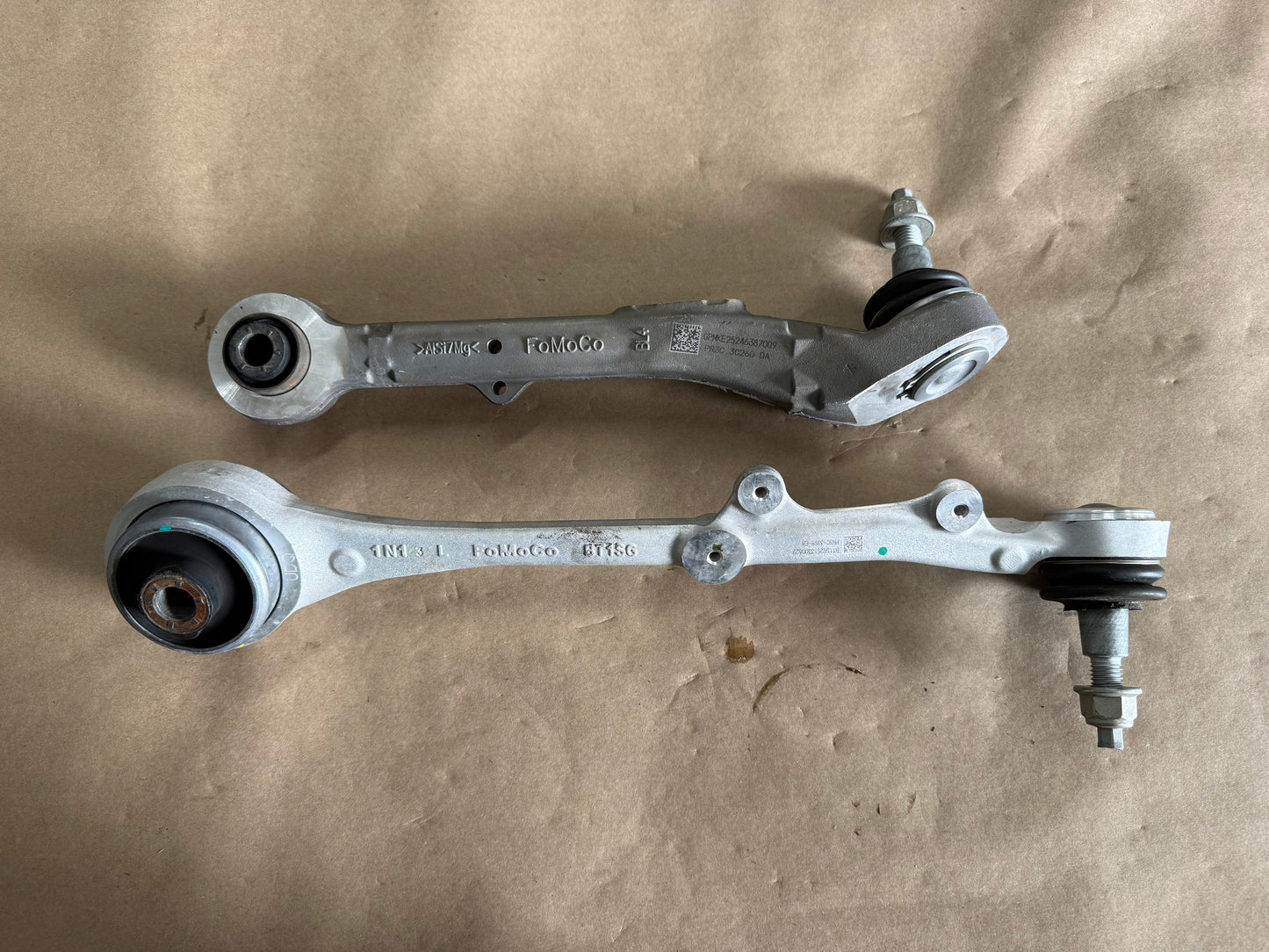 2024-2026 Mustang GT LH Driver Front Control Arms Frontward Rearward