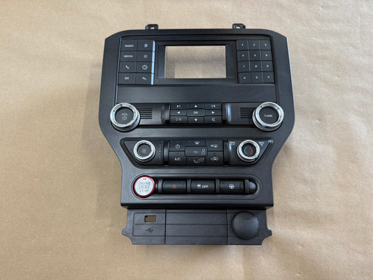 2018-2023 Ford Mustang GT Face Plate Radio Trim Piece
