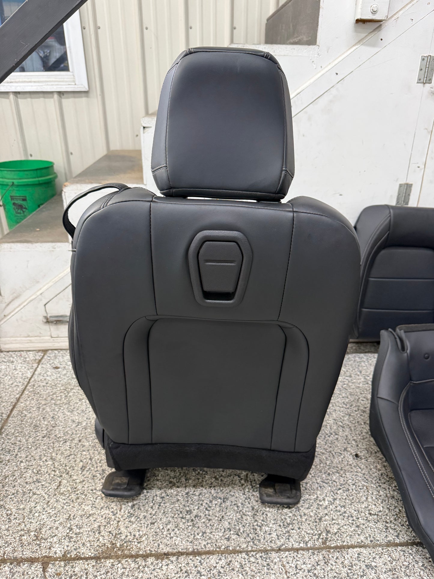2024-2026 Ford Mustang GT Black Leather Front Rear Seats Heated/Cooled