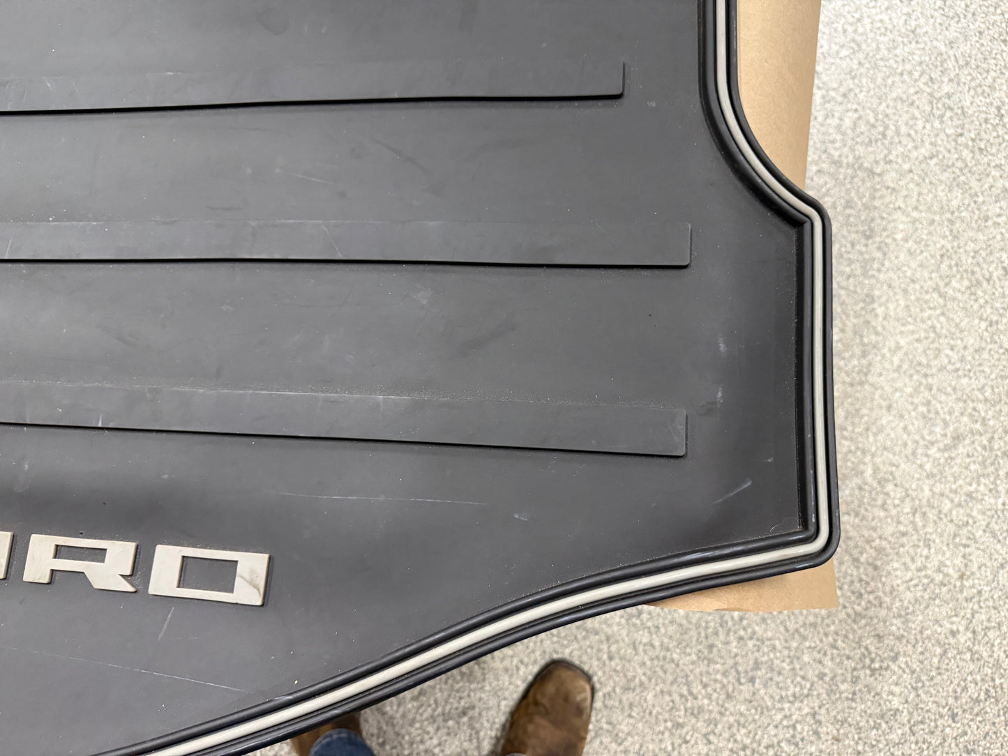 2010-2015 Chevrolet Camaro SS Rubber Trunk Mat