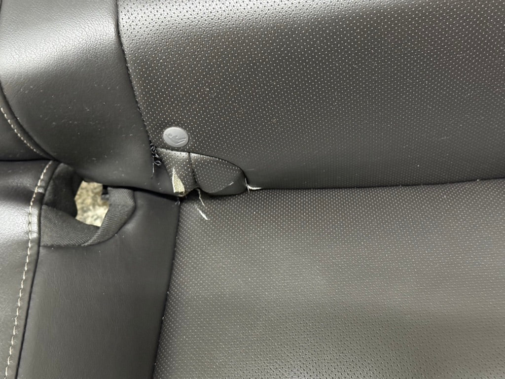 2010-2015 Chevrolet Camaro SS Convertible Rear Seats Black Leather