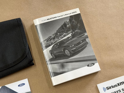 2023 Ford Mustang GT Owners Manual And Literature w/Cover Canada Version