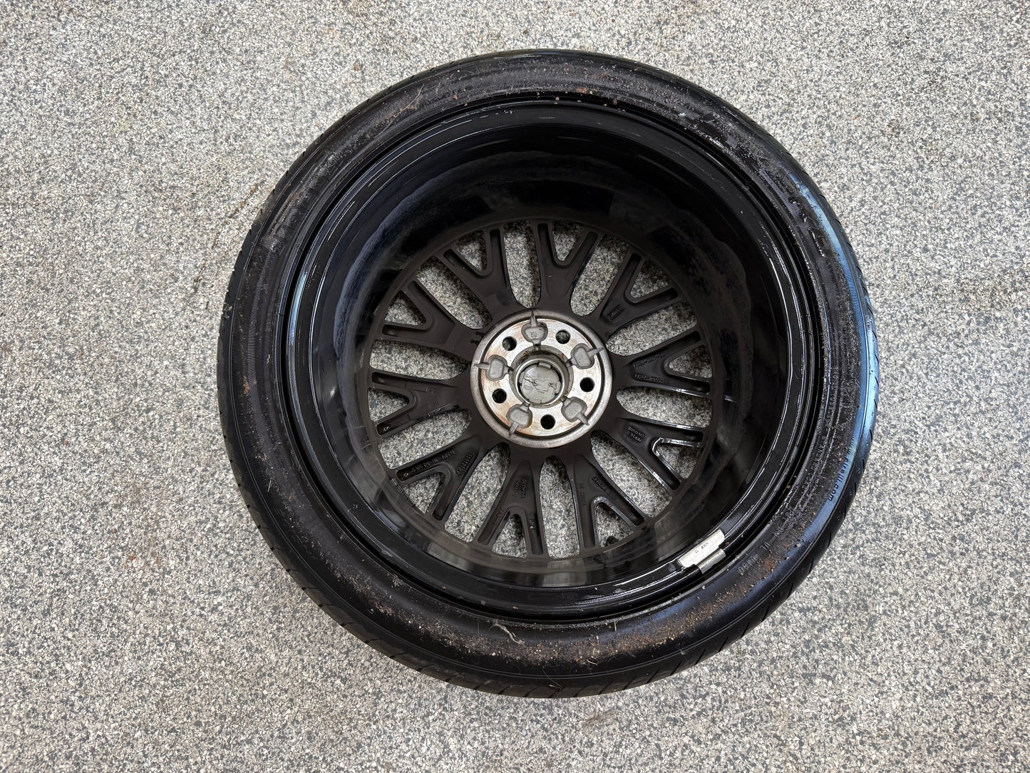 2015-2023 Mustang GT 5.0 19x9" Wheel Rim PP1 Rear 255/40/19 Pirelli