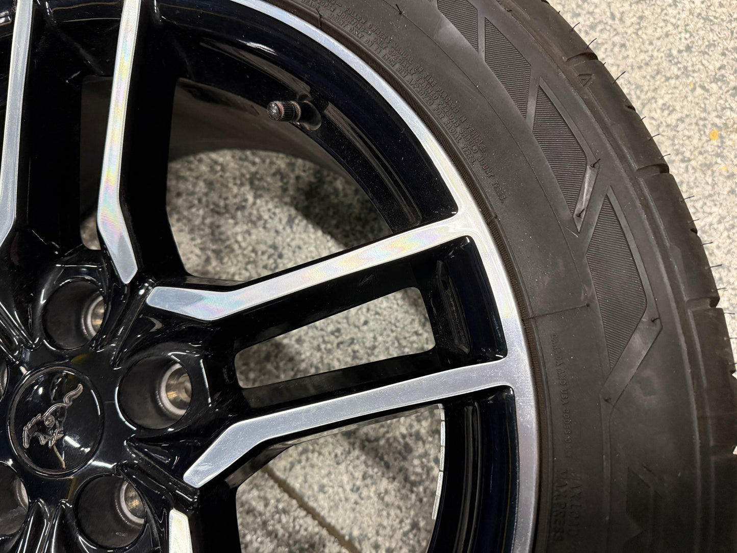 2018-2023 Ford Mustang GT 5.0 18x8" Wheel Rim Nitto NT555 255/45/18