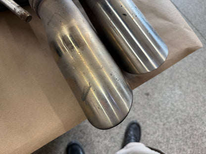 2024-2026 Ford Mustang GT Active Exhaust Quad Tip Mufflers
