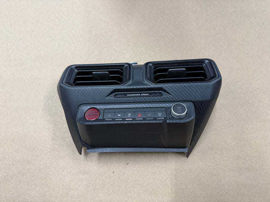 2024-2026 Ford Mustang S650 Center Dash Trim Air Vents Push Start Bezel Panel