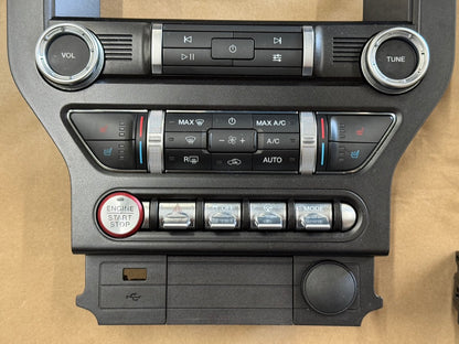 2019 Ford Mustang Touch Screen Face Plate Radio Module USB Port