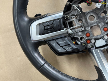 2018-2023 Ford Mustang Leather Steering Wheel "Auto"  38k mi