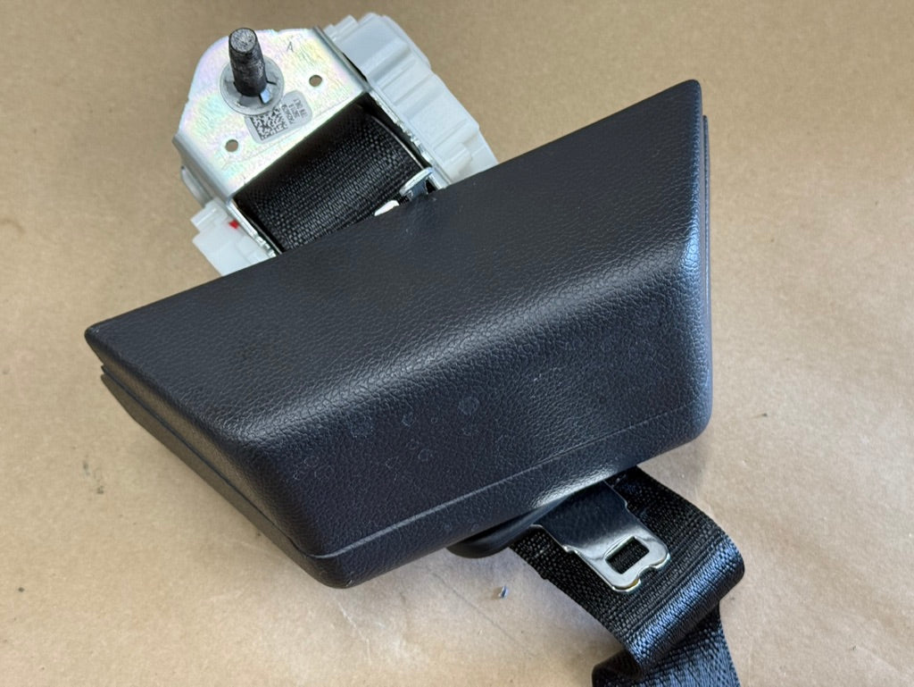 2017-2022 Ford F-250 F-350 Black Rear Center Seat Belt