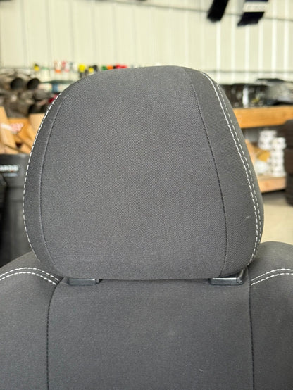 2018-2023 Ford Mustang GT Black Cloth Seats Coupe Front Rear Power Seats