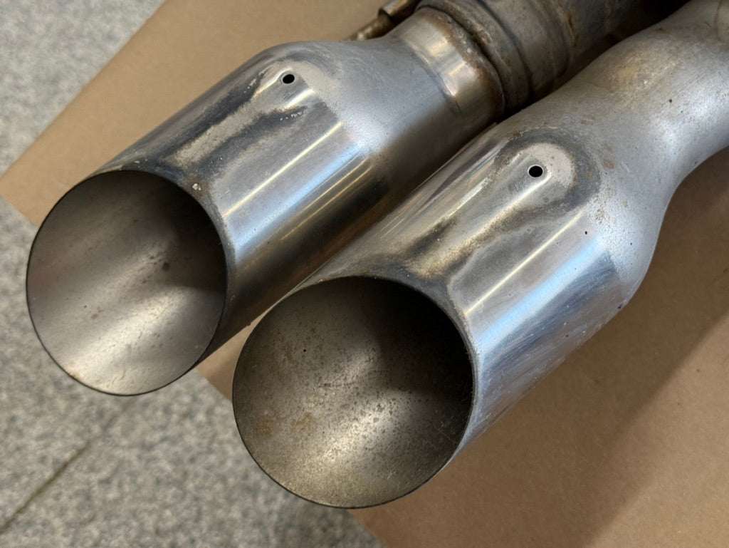 2018-2023 Ford Mustang GT Active Exhaust Quad Tip Mufflers