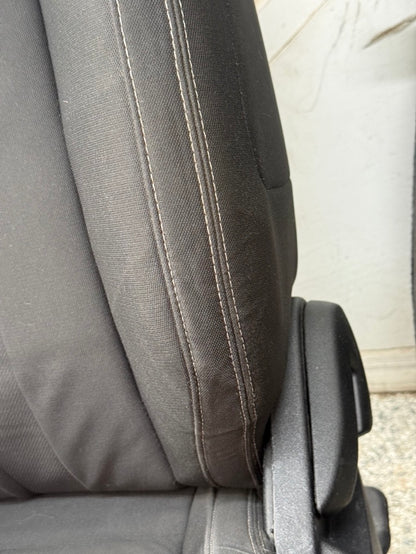 2018-2023 Ford Mustang GT Black Cloth Seats Coupe Front Rear Power Seats