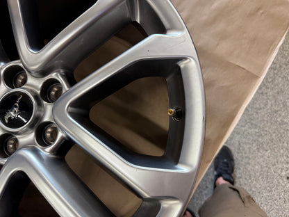 2015-2023 Ford Mustang GT Silver Wheel Rim 20x9"