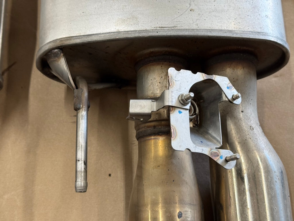 2018-2023 Ford Mustang GT Active Exhaust Quad Tip Mufflers