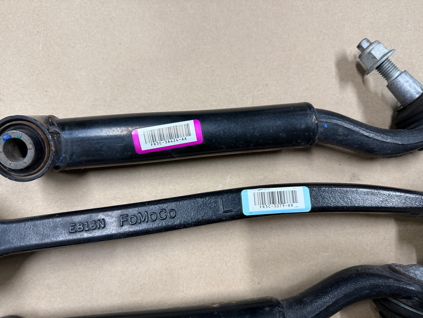 2015-2023 Ford Mustang GT RH LH Side Front Control Arms Frontward Rearward