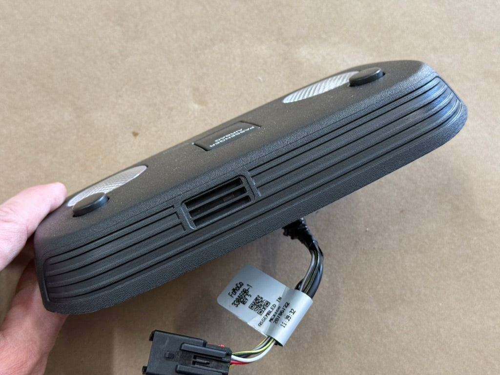 2015-2023 Ford Mustang GT GT500 Dome Light Coupe Black Interior