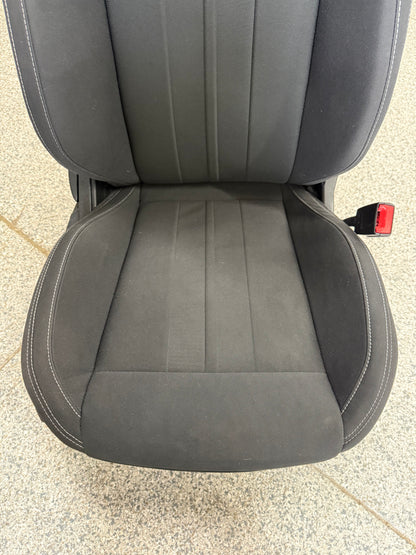 2018-2023 Ford Mustang GT Black Cloth Seats Coupe Front Rear Power Seats