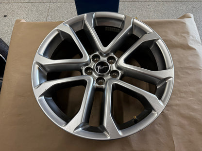 2015-2023 Ford Mustang GT Silver Wheel Rim 20x9"