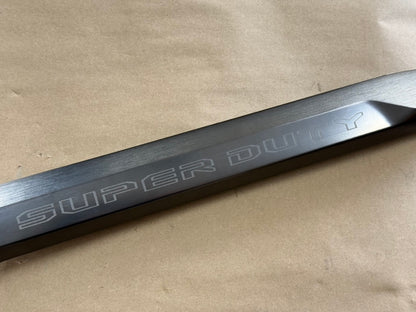 2023-2026 Ford F-250 F-350 Dash Trim Start Button "Gun Metal Grey"