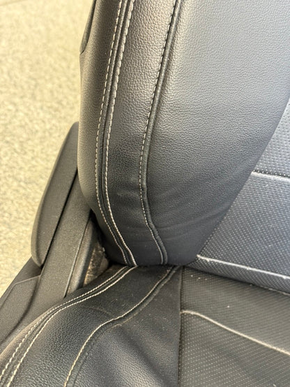 2015-2017 Ford Mustang GT Premium Leather Front Rear Seats Black Heated/Cooled