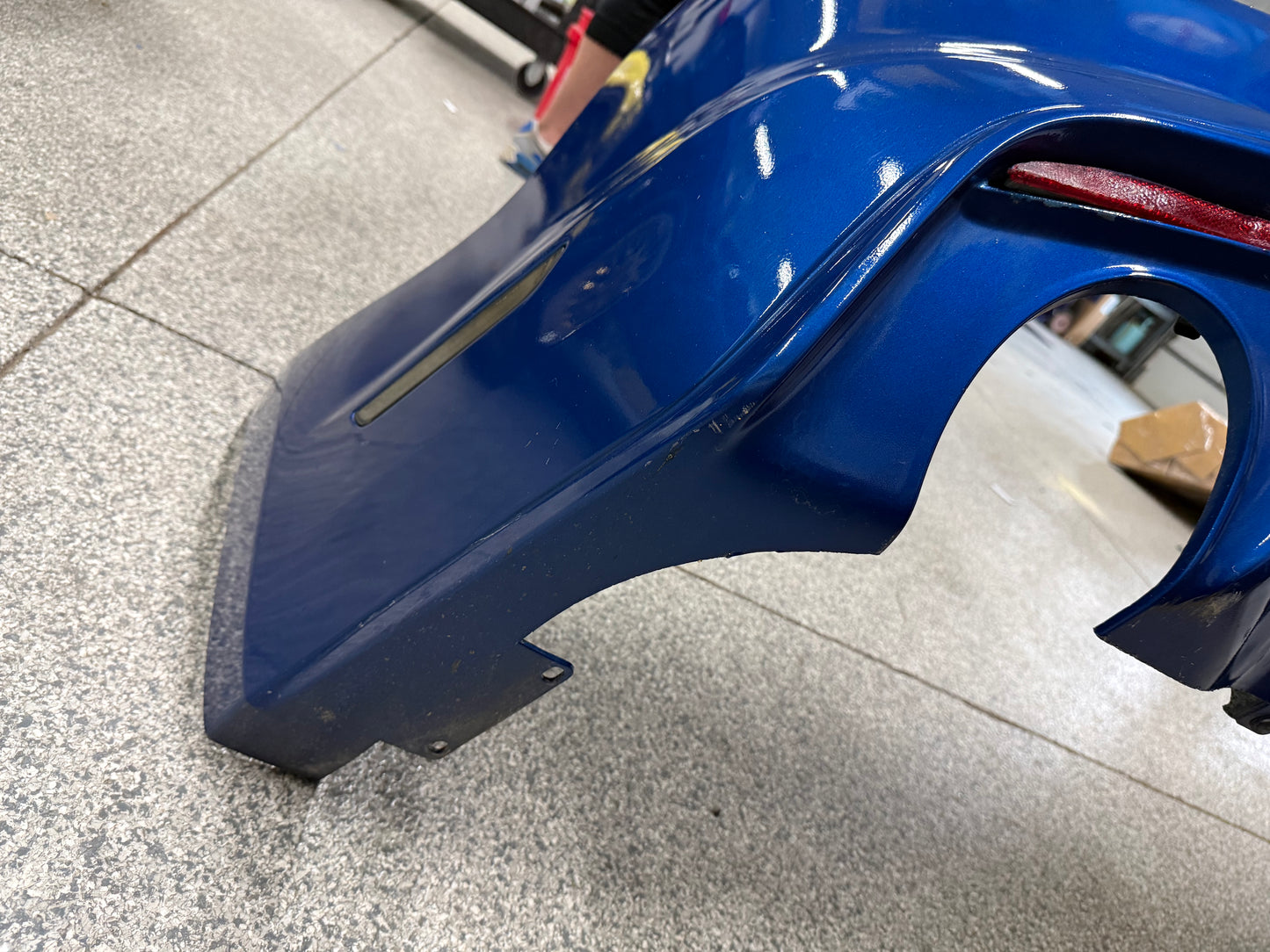 2015-2017 Ford Mustang GT Rear Bumper Complete "Blue"