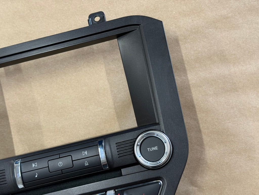 2015-2017 Ford Mustang GT Face Plate Premium Radio 8 inch Trim Piece