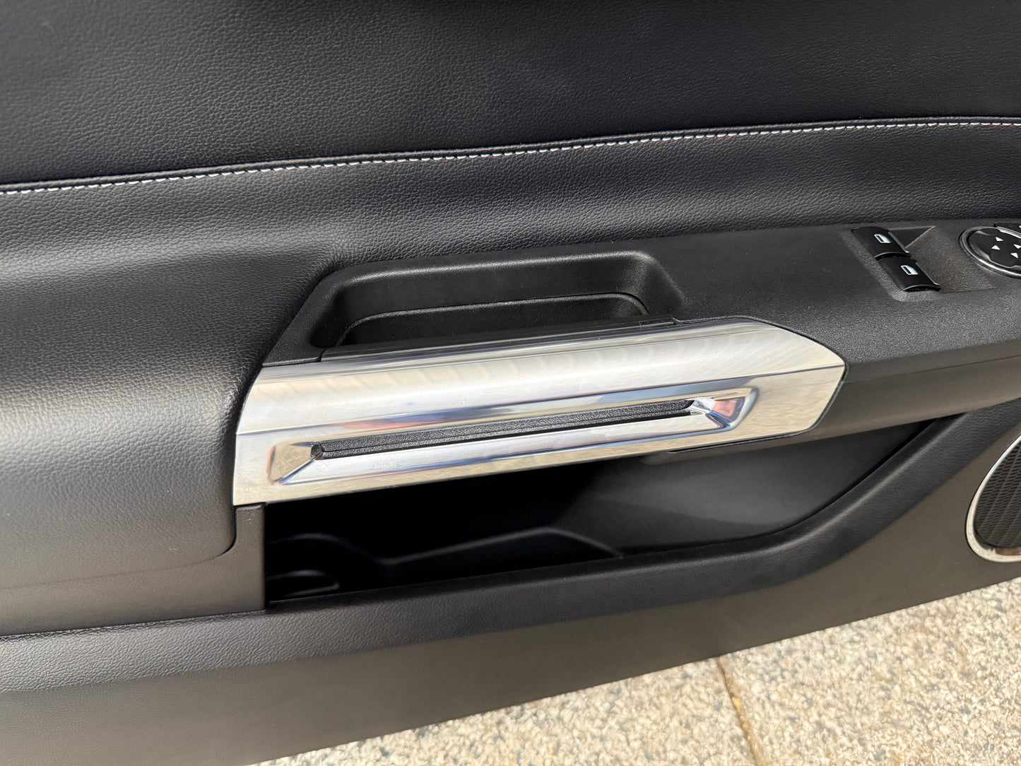 2018-2023 Mustang GT V6 EcoBoost LH RH Premium Leather Insert Door Panels Pair
