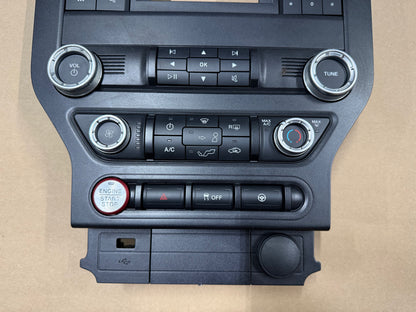 2018-2023 Ford Mustang GT Face Plate Radio Trim Piece