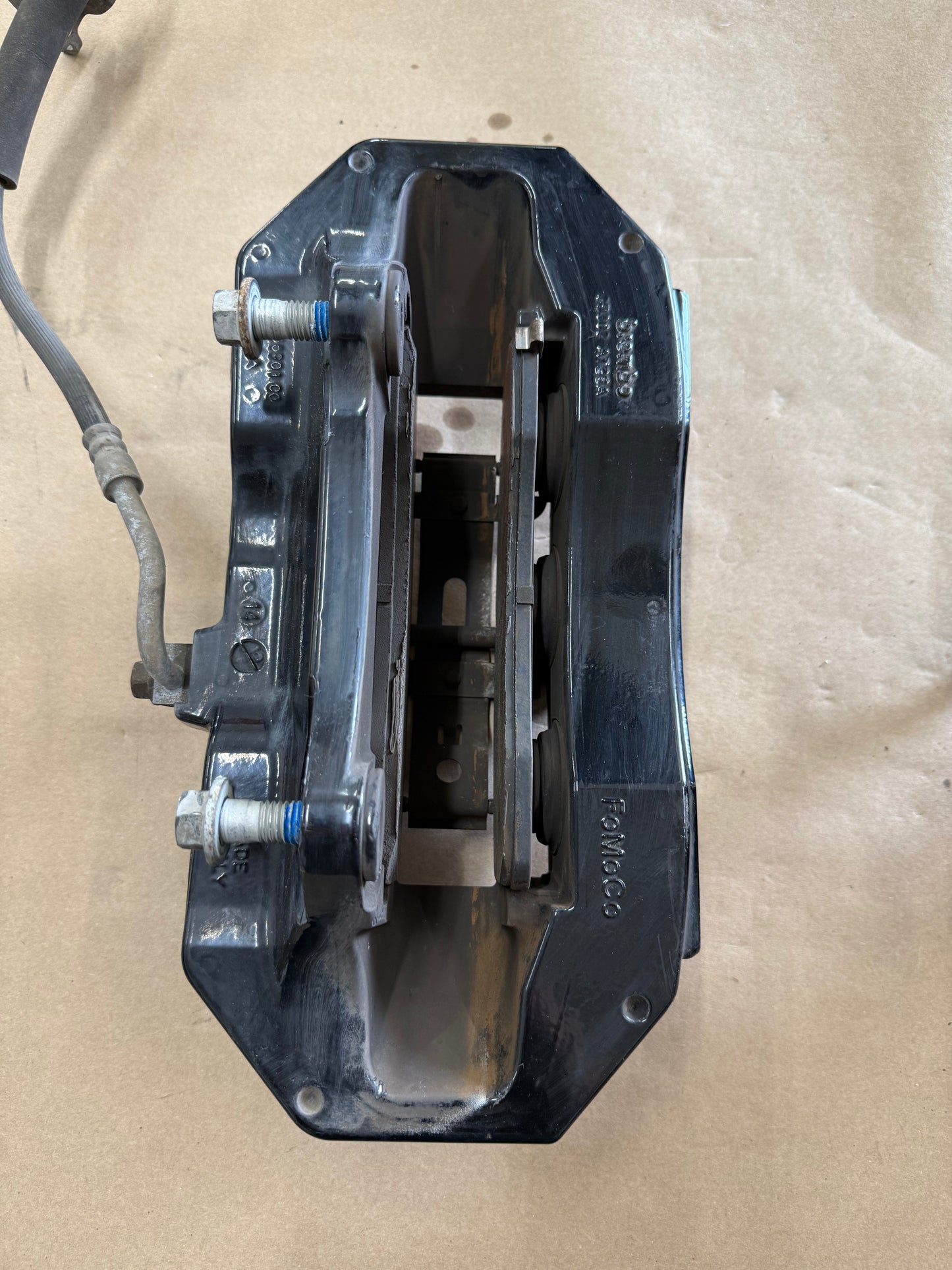 2015-2023 Ford Mustang GT Front 6 Piston BREMBO Brake Calipers