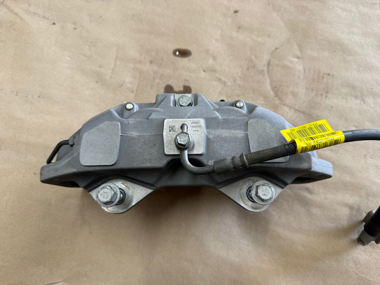 2024-2026 Ford Mustang GT 4 Piston Brembo Front LH Driver Side Brake Caliper