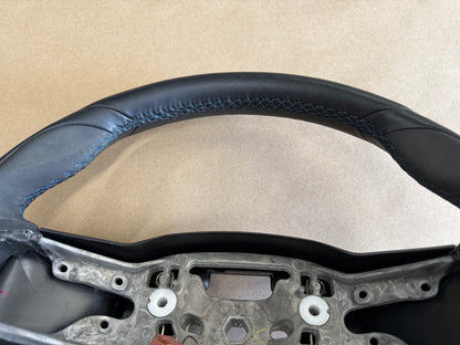 2024-2026 Ford Mustang Dark Horse Suede Leather Steering Wheel "Manual"