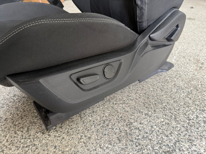 2018-2023 Ford Mustang GT Black Cloth Seats Coupe Front Rear Power Seats