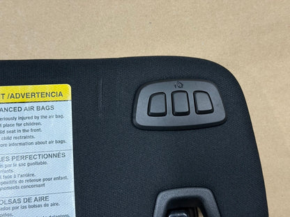 2015-2023 Ford Mustang Coupe Sun Visors Pair "Home Link"