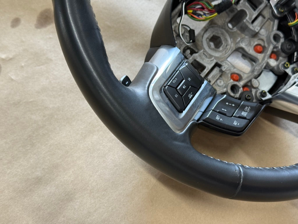 2018-2023 Mustang Leather Steering Wheel Automatic Paddle Shifters