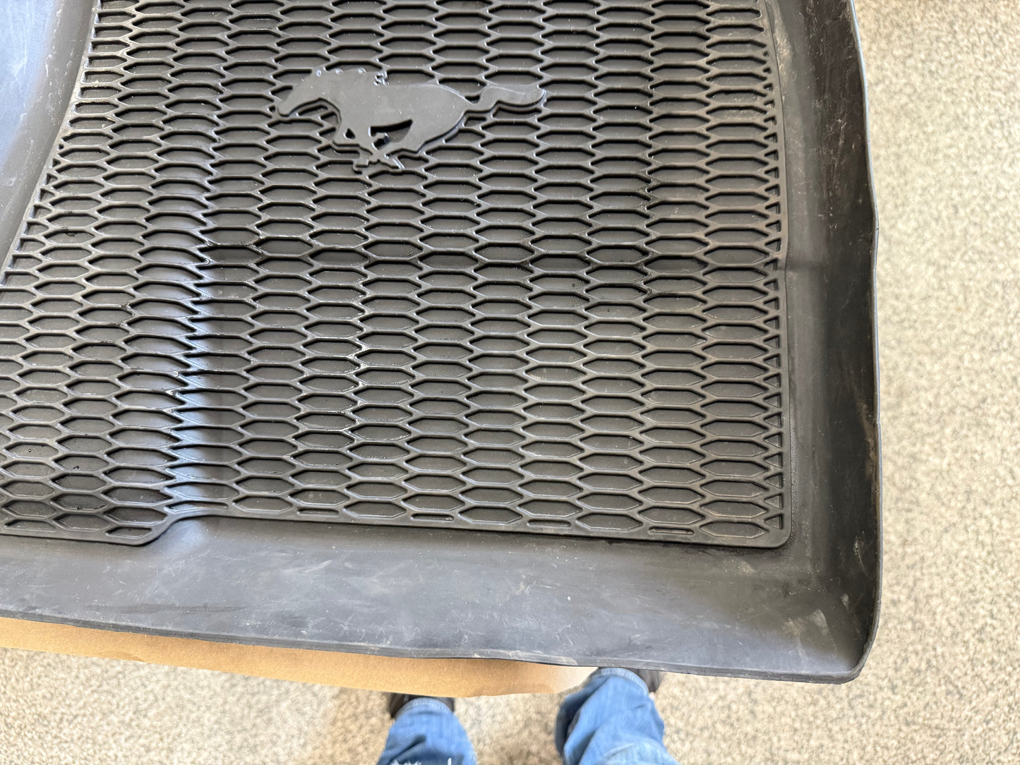 2015-2023 Ford Mustang Rubber Front & Rear Floor Mats