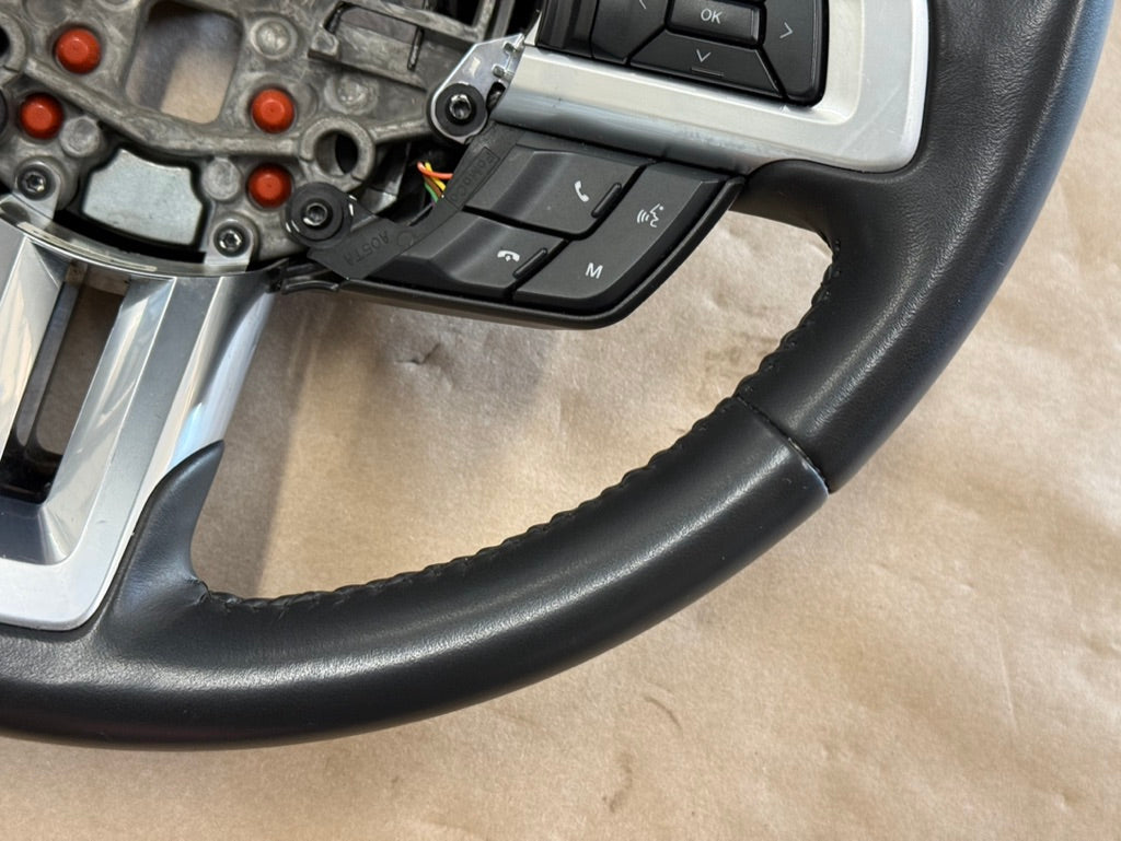 2018-2023 Ford Mustang Leather Steering Wheel Automatic Paddle Shifters