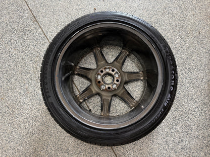 2015-2023 Ford Mustang GT Black Wheel Rim Tire 19"x8.5" 255/40/19 Firestone