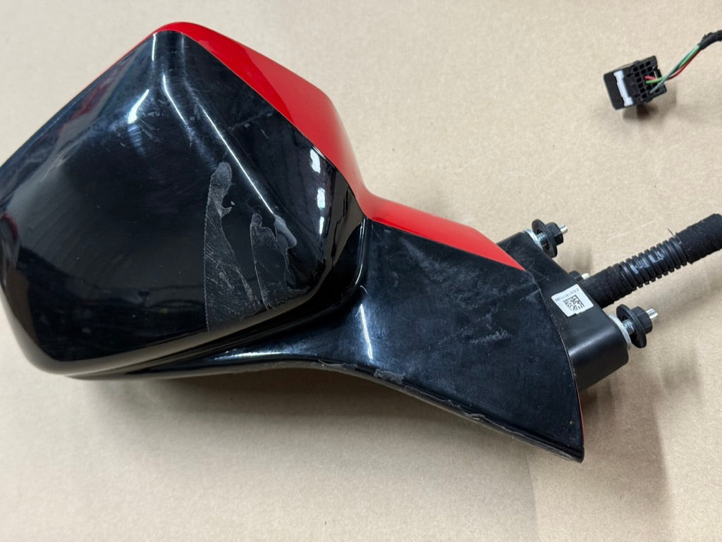 2016-2024 Chevrolet Camaro SS ZL1 RH Passenger Side Mirror Power "Red"