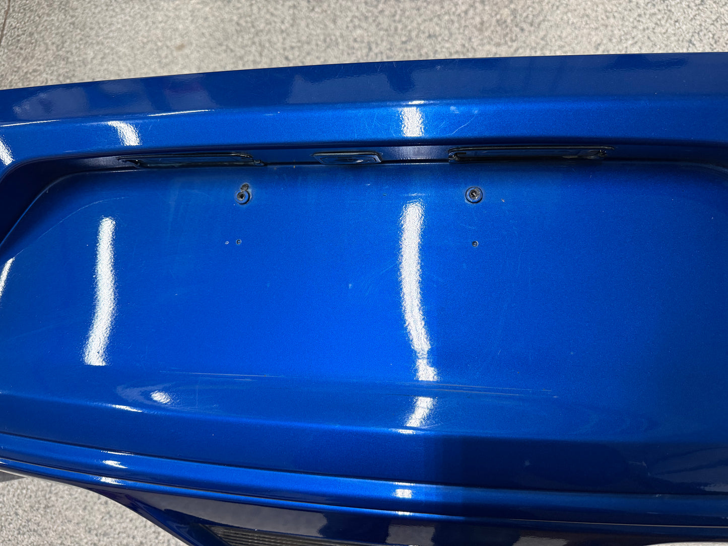 2015-2017 Ford Mustang GT Rear Bumper Complete "Blue"