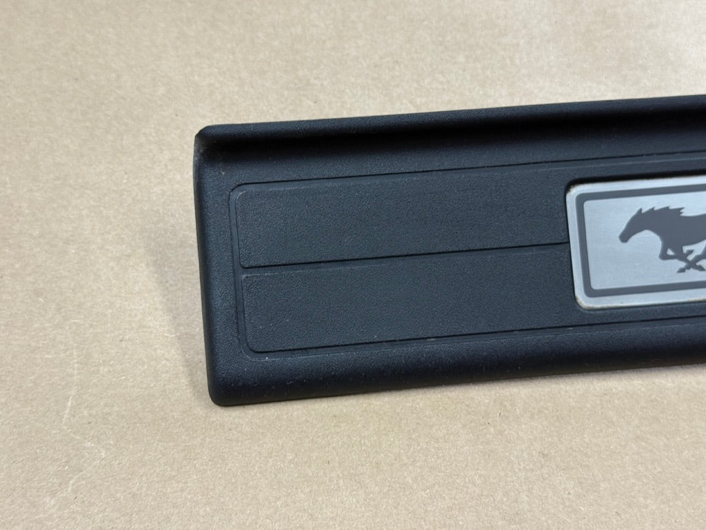 2015-2023 Ford Mustang "My Color" Sill/Scuff Plates Interior Trim Black