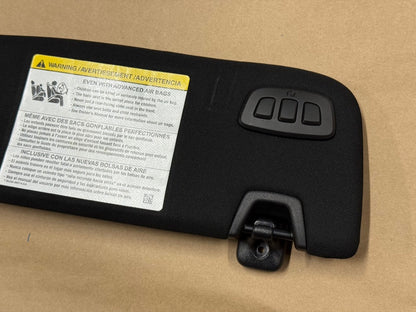 2015-2023 Ford Mustang Coupe Sun Visors Pair "Home Link"