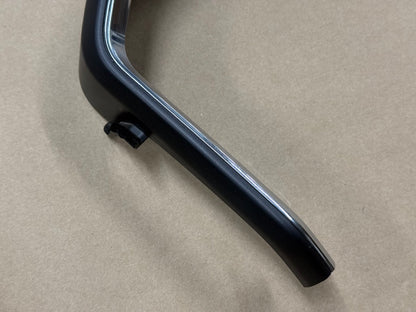 2023-2025 Ford F-250 Center Dash Radio Trim Surround Charcoal Metallic/Chrome