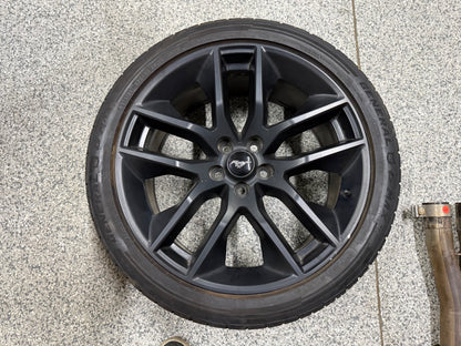 2015-2023 Ford Mustang GT Black Wheel Rim 20x9" General G Max 275/35/20