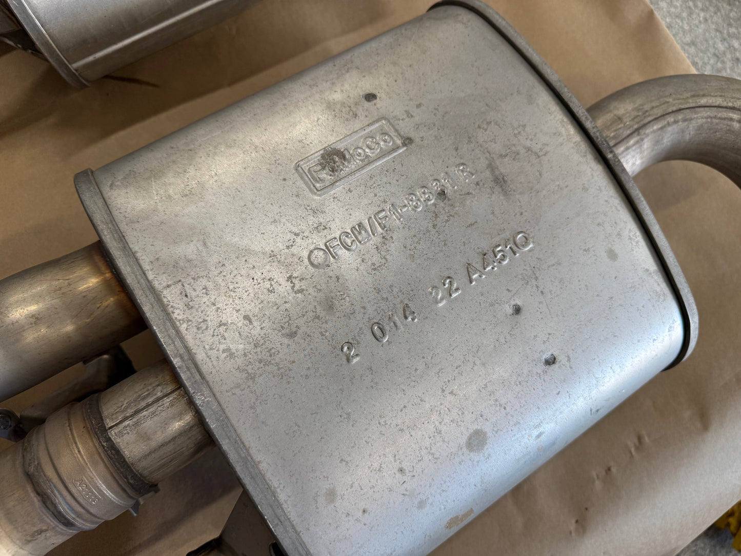 2018-2023 Ford Mustang GT Active Exhaust Quad Tip Mufflers