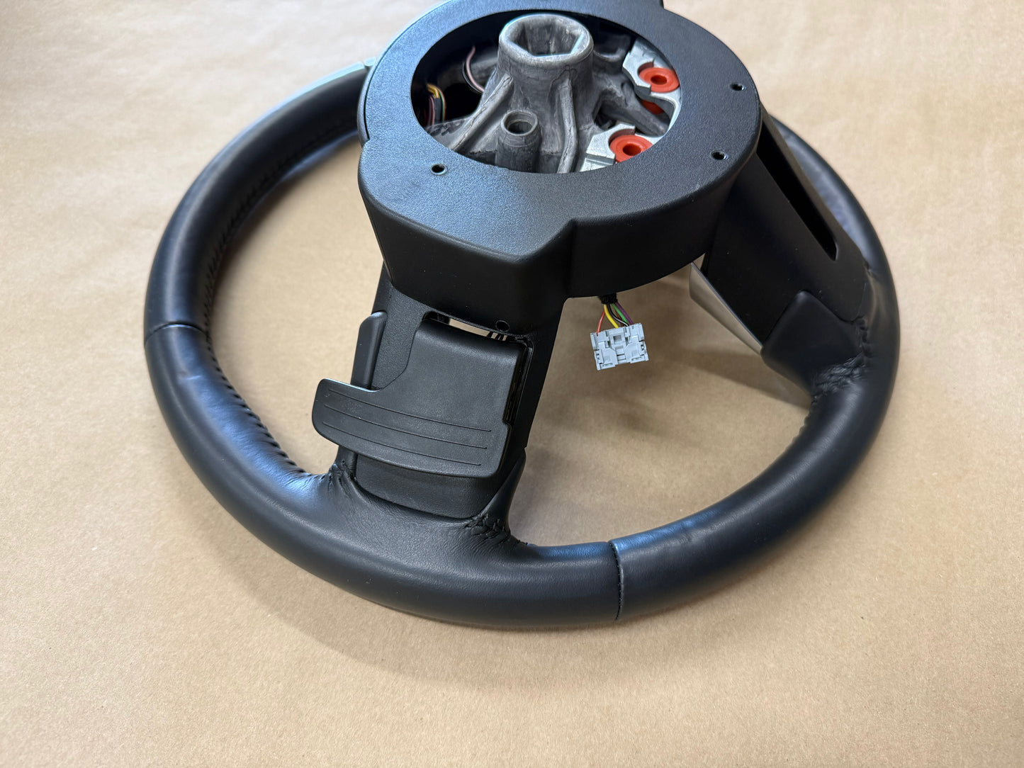 2018-2023 Mustang Leather Steering Wheel Automatic Paddle Shifters Heated
