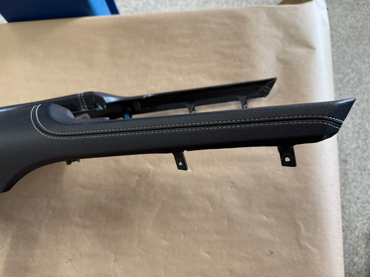 2018-2023 Ford Mustang GT Center Console Top Interior Trim Pieces Leather