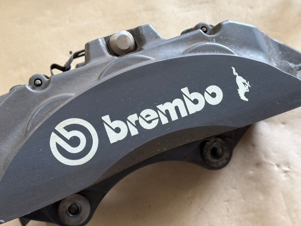 2024-2026 Ford Mustang GT 6 Piston Front Brembo Brake Calipers 19k Miles