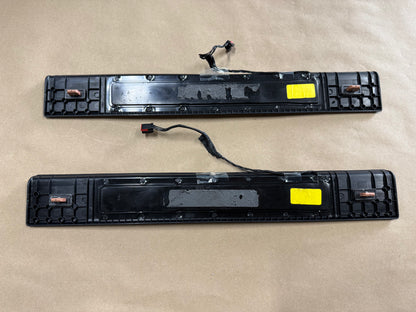 2015-2023 Ford Mustang "My Color" Sill/Scuff Plates Interior Trim Black