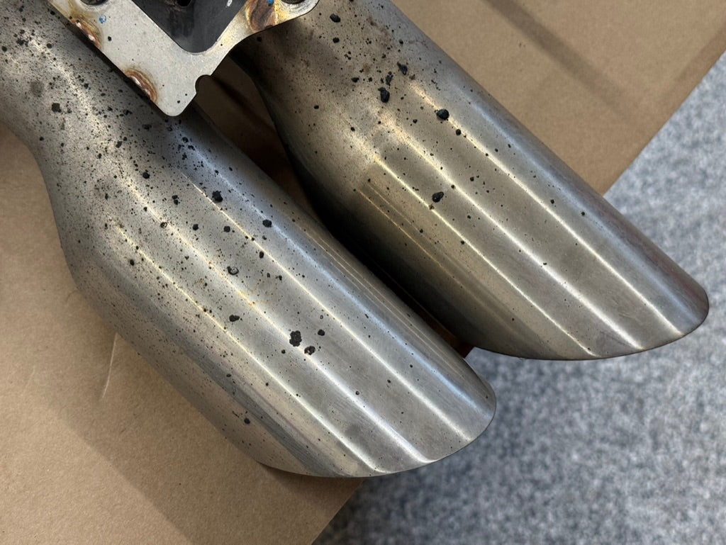 2018-2023 Ford Mustang GT Active Exhaust Quad Tip Mufflers