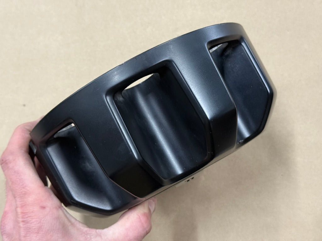 2023-2026 Ford F-250 F-350 Super Duty Rear Center Cap Matte Black